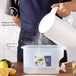 3.5L Large Capacity Cold Water Pitcher Cold Kettle with Faucet in Refrigerator Iced Beverage Dispenser Refrigerator and Spigot