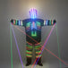 Science Fiction LED Color Burst Light Clothing, Bars and Nightclubs, Fluorescent Helmets, Laser Gloves, LED Props