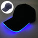 LED Christmas Baseball Hat Christmas Tree Snowman Pattern Men'S and Women'S Baseball Caps Christmas Happy near Year Light Hat