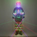 Science Fiction LED Color Burst Light Clothing, Bars and Nightclubs, Fluorescent Helmets, Laser Gloves, LED Props