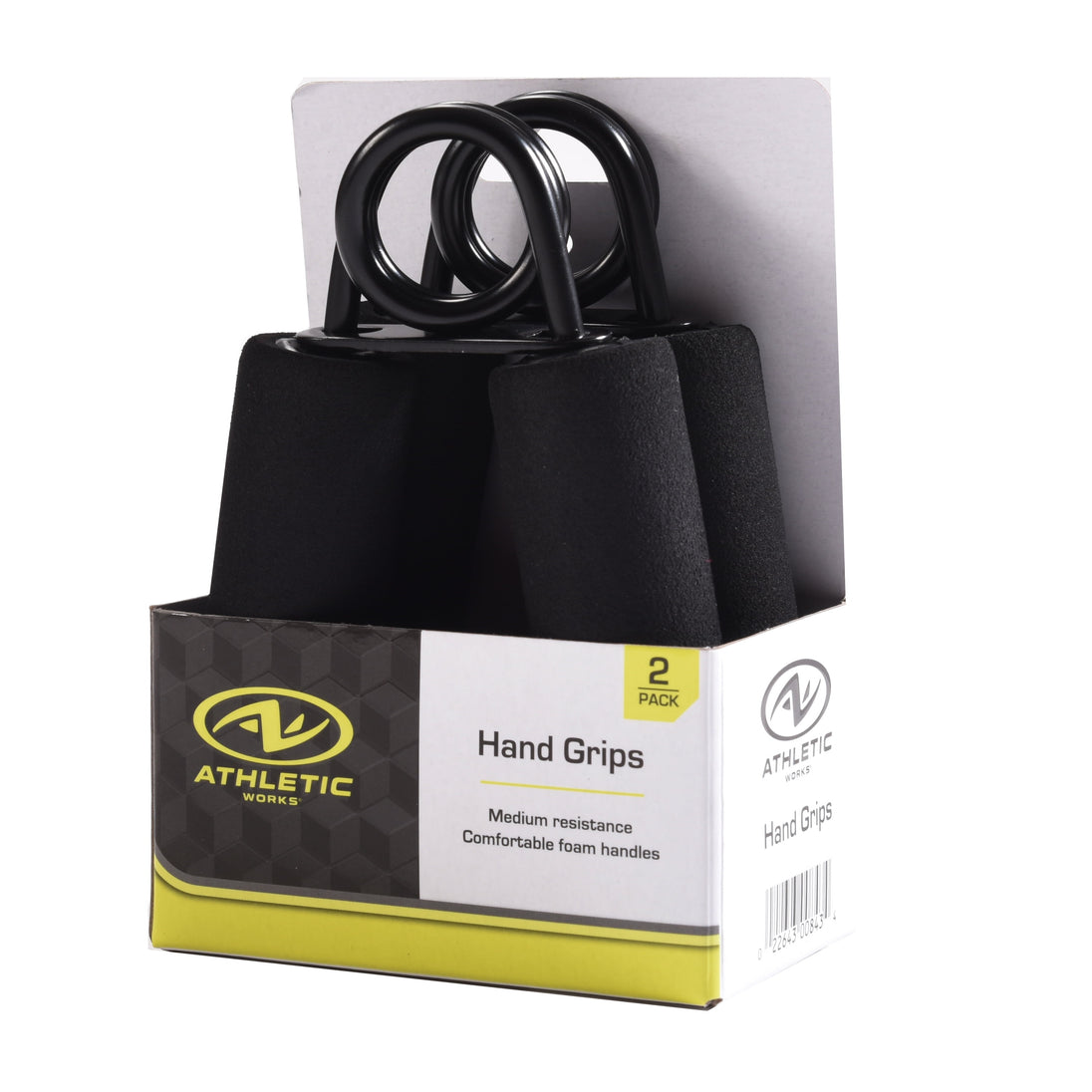 hand grips 2-pac black heavy weight lifting