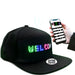 USB Rechargeable Unisex Baseball Cap Bluetooth APP Programmable LED Scrolling Message Display Board Hip Hop Street Snapback Hat