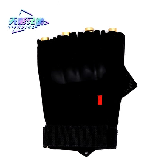 Green Laser Gloves with LED Luminous Glasses DJ Bar Street Dance Luminous Gloves Dance Show Stage Performance Party Props