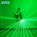 Green Gypsophila Laser Beam LED Stage Gloves, Luminous Costumes, Dance Performance, New, 532Nm, 4Pcs
