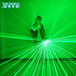 Green Gypsophila Laser Beam LED Stage Gloves, Luminous Costumes, Dance Performance, New, 532Nm, 4Pcs