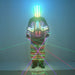 Science Fiction LED Color Burst Light Clothing, Bars and Nightclubs, Fluorescent Helmets, Laser Gloves, LED Props