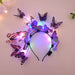 Glowing Butterfly Headband with LED Lights Baby Shower Birthday Decorations Girls Butterfly Hairbands Wedding Bridesmaids Gifts