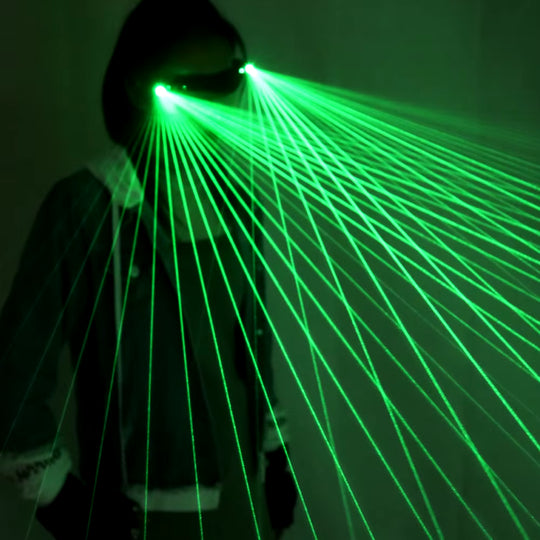 Red Green Bule RGB Multi Beams Stage Laser Glasses Grand Event Decorations LED Red Light Dancing Stage Show DJ Club Party