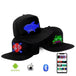 LED Glowing Hat LED Matrix Scrolling Text Display Message Pattern Programmable APP Control 5V for Disco Party Cool Baseball Cap