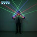 New Stage DJ Party Dancing 2 in 1 Multi-Line RGB Laser Gloves With2 Green 1 Red 1 Blue for LED Luminous Costumes Show