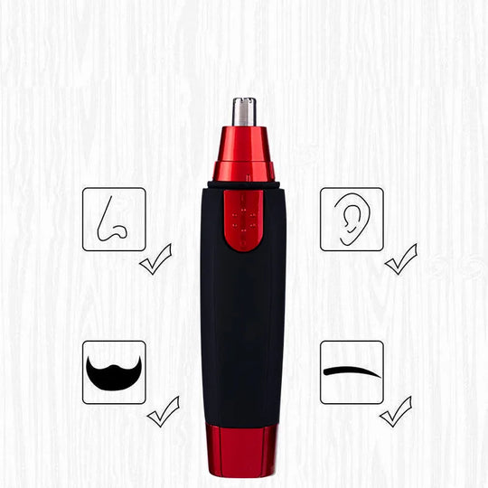 New Updated Electric Nose Hair Trimmer Ear Face Clean Trimmer Razor Removal Shaving Nose Face Care Kit for Men and Women