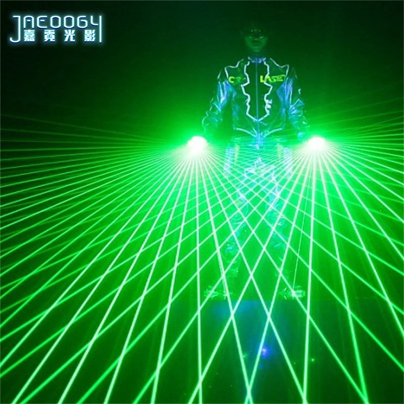 High Quality Green Laser Gloves Concert Bar Luminous Clothing Props Party DJ Singer Dance Luminous Gloves