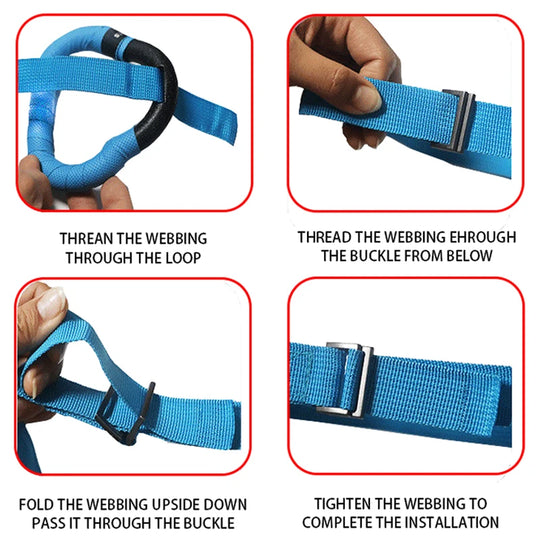Gymnastics Rings Kid Sport Toy Non-Slip Gym Rings with Swing Adjustable Straps Pull-Up Workout Gymnastics Fitness Equipment Toy