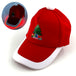 LED Christmas Baseball Hat Christmas Tree Snowman Pattern Men'S and Women'S Baseball Caps Christmas Happy near Year Light Hat
