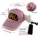 Kawaii Anime Dr.Slump LED Glowing Arale Baseball Hat Light up Cap with Angel Wings Birthday Party Neon Cosplay Hat Costume Gift