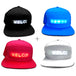 USB Rechargeable Unisex Baseball Cap Bluetooth APP Programmable LED Scrolling Message Display Board Hip Hop Street Snapback Hat