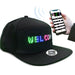 USB Rechargeable Unisex Baseball Cap Bluetooth APP Programmable LED Scrolling Message Display Board Hip Hop Street Snapback Hat