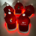 LED Christmas Baseball Hat Christmas Tree Snowman Pattern Men'S and Women'S Baseball Caps Christmas Happy near Year Light Hat