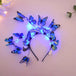 Glowing Butterfly Headband with LED Lights Baby Shower Birthday Decorations Girls Butterfly Hairbands Wedding Bridesmaids Gifts