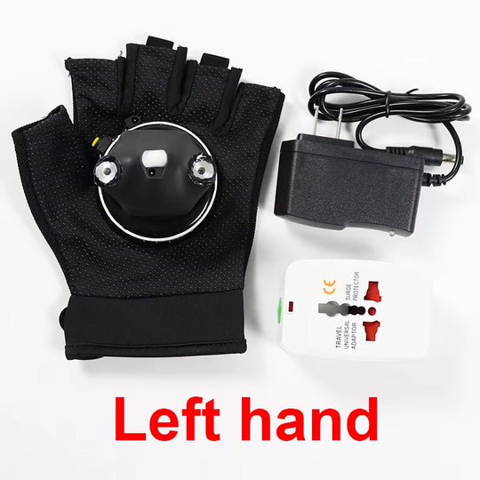 Green Red Laser Vortex Gloves Auto Rotating Vortex Laser Glove Palm Gyroscope Gloves Light up Birthday Party Laser Show